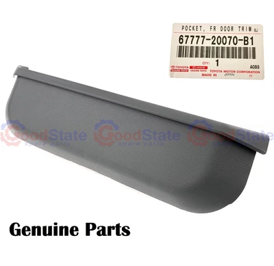 $48.56 • Buy Genuine LandCruiser 78 76 Series VDJ HZJ Front RH LH Door Trim Map Pocket Grey