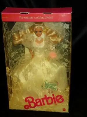 Vintage 1989 WEDDING FANTASY Barbie Doll #02125 NRFB Lingerie Trousseau Included • $13.48