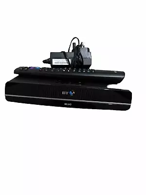 BT Youview 4K Ultra HD Box UHD DTR-T4000 500gb Twin Record Freeview + Remote  • £84