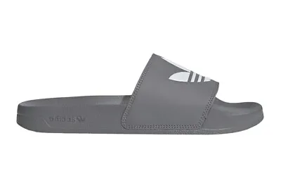 $43 • Buy Adidas Men's Adilette Lite Slides Slip On Slippers GreyThree/White