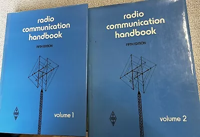 Radio Communication Handbook Fifth Edition Volume 1 And 2 • £6