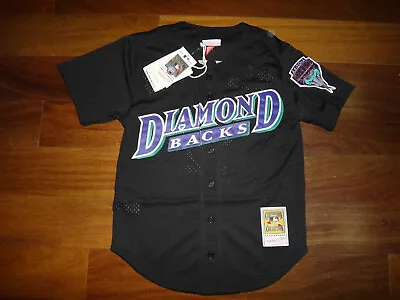 Matt Williams 1999 Mitchell & Ness Men's Diamondbacks MLB Button Front BP Jersey • $76.50