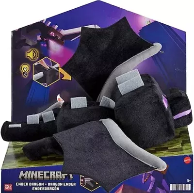 Minecraft Official Ender Dragon Premium Posable Plush 11   W/ Lights & Sound • $25.89