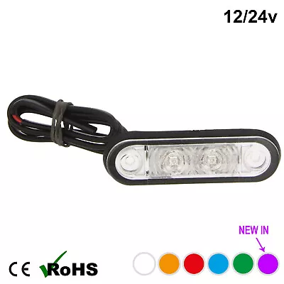 HELLA STYLE LED FLUSH FIT KELSA BAR MARKER LAMP LIGHT 12v 24v • £269.99