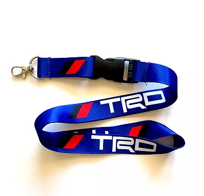 TOYOTA TRD DARK BLUE Lanyard 22 Inch KeyChain ID Badge Cardholder Purple • $12.99