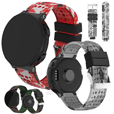 Camouflage Strap For Garmin Forerunner 735XT/235/230/620/630 Silicone Watch Band • $9.69