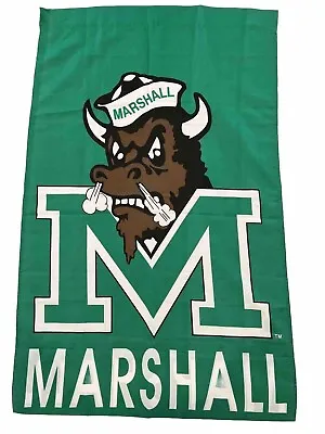 Marshall University Thundering Herd Flag Retro Logo (1970-2001) Huntington WV • $19.99