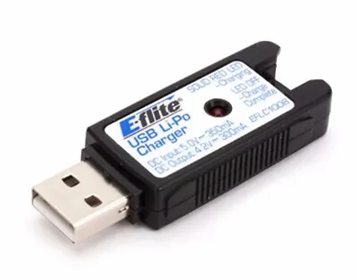 E-flite EFLC1008 Blade 1S USB LiPo Charger 350mA BLADE MCX MCX 2 • $9.45