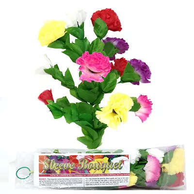 Sleeve Bouquet 12 Flowers - Magic Trick - Easy Beginner Magic Effect • £14.95