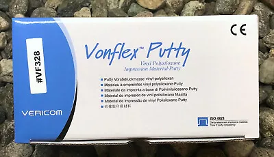 Vonflex Dental Impression Putty VPS Regular Set 1 Pack #VF328 Exp. 2025-06 • $54.95