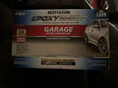 Rust-Oleum Epoxy Shield  1 Car Garage Floor Kit - Gray • $97