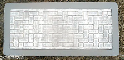 Brick Bench Top Mold Concrete Plaster .150 Plastic Mould  31  X 14  X 2.5  Thick • $149.95