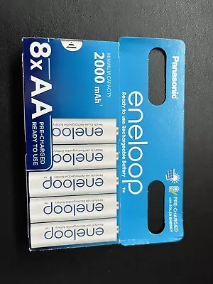 Panasonic AA 2000mAh Eneloop Rechargeable Batteries • $45