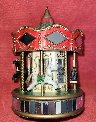 Vintage Noma Circus Christmas Decorations Carousel - 1991 - MISSING ORNAMOTION! • $6.99