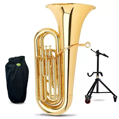 Yamaha YBB-105WC Series 3-Valve 3/4 BBb Tuba With Tuba Essentials Stand Pack • $4734.99