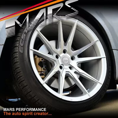 MARS MP-RH Silver 19 Inch Concave Stag Wheels Rims 5x120 BMW E46 E90 E92 F30 F32 • $1699.99