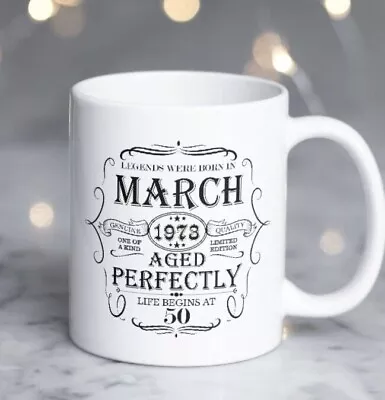 £12.95 • Buy 30th  40th 50th 60th 70th Birthday Gift Idea For Men/Women/Dad/Mum Present Mug