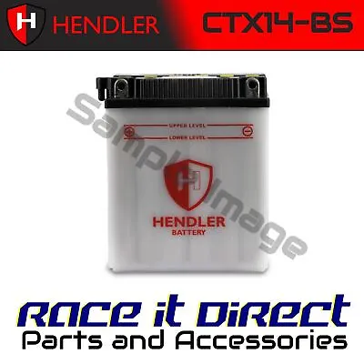 Hendler Battery For KAWASAKI ZZR 1400 PERFORMANCE ABS 2012-2017 Lead Acid • £57.95