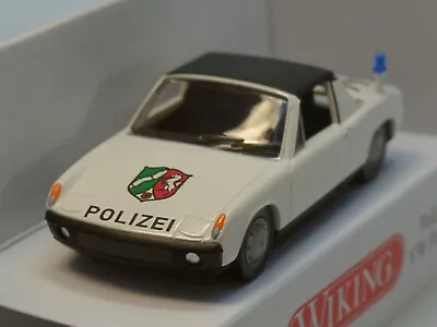 Wiking VW Porsche 914 POLICE NRW - 0864 37 - 1:87 • $13.99