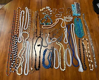 3 Pounds Vintage To Now Fashion Jewelry LOT. Wear/Repair/Craft! • $9.99