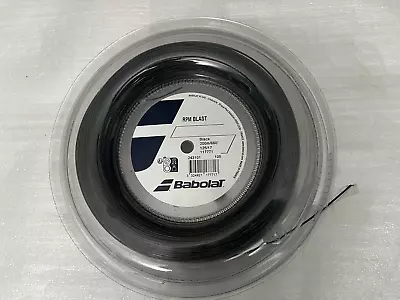 NEW Babolat RPM Blast 17 1.25mm 660ft 200m  Reel Tennis Black String NADAL • $185