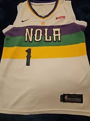 Zion Williamson New Orleans Pelicans Jersey - Swingman NOLA Sz M Youth • $29.99