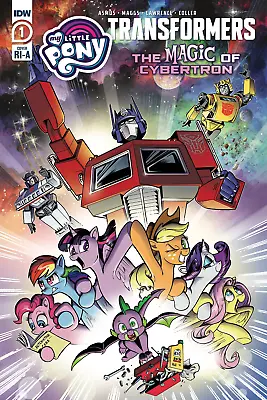 Transformers And My Little Pony The Magic Of Cybertron Poster Comic Book Issue 1 • $15