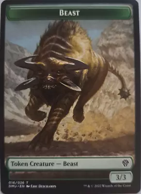 Beast Token - Dominaria United - MTG • £1.29