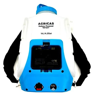 AGRICAS  4.2 Gallon Battery Powered Backpack Sprayer For Lawn & Garden • $74.90