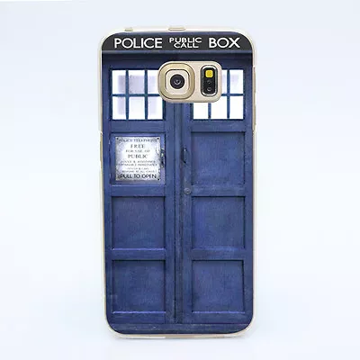 Tardis Hard Phone Cover For Samsung S3 S4 S5 S6 Edge+ S7 Edge Dr Who Police Box • $8.25