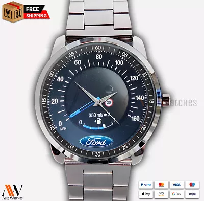 Ford Mondeo Titanium Speedometer Quartz Watch Men's Wristwatches • $24.99