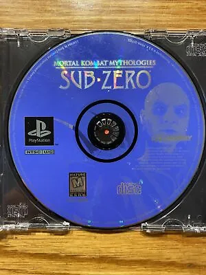 Mortal Kombat Mythologies: Sub Zero (Sony PlayStation 1 1997) Ps1 Disc Only • $20