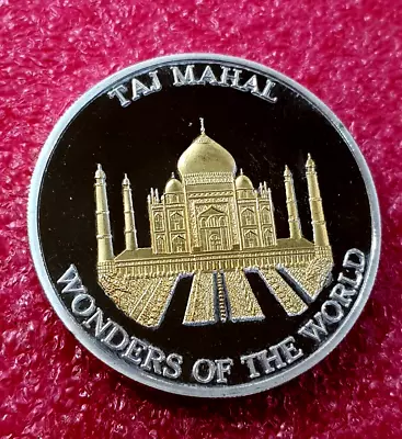 Order Of Malta 2005 Golden Taj  Mahal Silver 1000l. 2 Oz. Medal Coin • $275