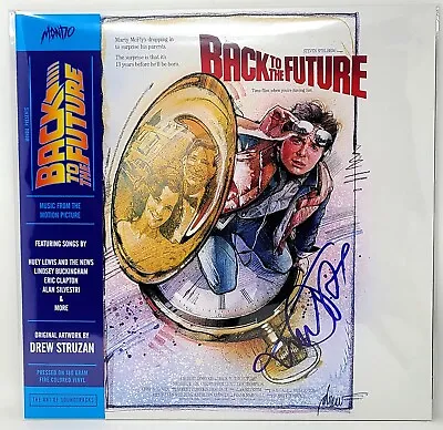 MICHAEL J. FOX Signed  Back To The Future  Mondo Album LP W/ Vinyl Beckett BAS • $601.14