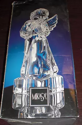 Mikasa Lead Crystal Angelic Violin Figurine Herald Collection  Germany - New • $9.99