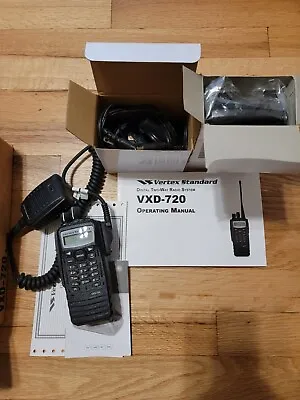 NEW VERTEX Standard PORTABLE Radio VXD 720  • $175