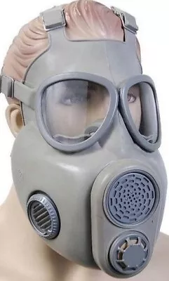 Czech Military M10 Gas Mask W/ NEW FILTERS LIKE U.S. M-17  NBC #_ • $63.87