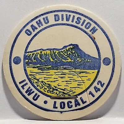Vintage Pog * OAHU Division ILWU Local 142 * Bin139 • $0.72