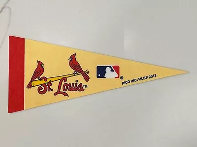 1-St Louis Cardinals MLB Felt Mini Pennant 4  X 9 - Made In USA Rico Ind. #1 • $3