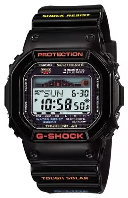 CASIO G-SHOCK G-LIDE GWX-5600-1JF Tough Solar Radio Watch Tide Graph Japan • $147.13