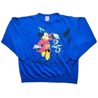 £15 • Buy Vintage 80s Walk Disney Mickey Mouse Sweatshirt