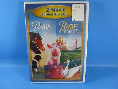 Babe / Babe: Pig In The City (DVD 1998) 2 Movies New Sealed • $11.24