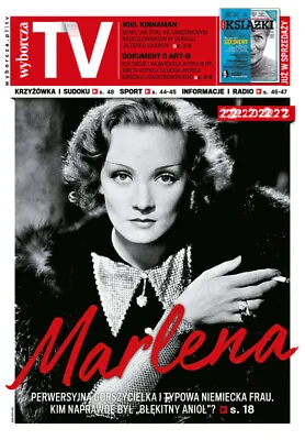 Wyborcza TV 2015 Marlene Dietrich Cover • $7.40