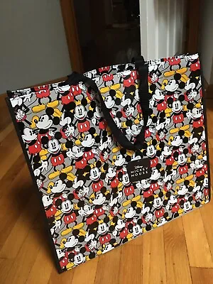 LARGE Disney Reusable Tote Shopping Bag Mickey Mouse NEW • $15.75
