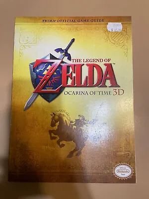 $29 • Buy The Legend Of Zelda Ocarina Of Time 3d Strategy Guide Soft Cover