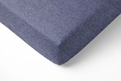 100% Jersey Cotton Cot Bed Fitted Sheet Mattress Cover (120x60cm & 140x70cm) • £7.99