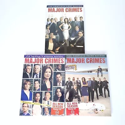 Major Crimes: TV Show Seasons 1 2 & 3 (1-3) • $17.97