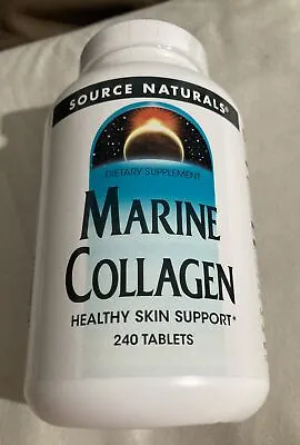 Source Naturals Marine Collagen 240 Tablets  • $8