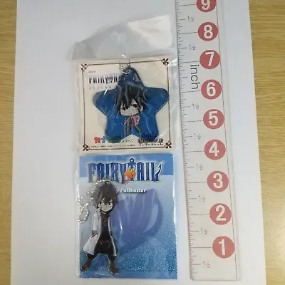 A73690 Fairy Tail / Acrylic Keychain  Jelly Charm Gray Fullbuster • £16.53