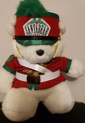 1997 Dayton Hudson Marshall Fields Christmas Nutcracker Santa Bear Plush Toy • $19.99